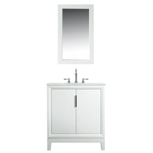 Load image into Gallery viewer, Water Creation Elizabeth 30-Inch Single Sink Carrara White Marble Vanity In Pure White  With F2-0012-01-TL Lavatory Faucet(s)- Water Creation