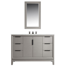 Load image into Gallery viewer, Water Creation Elizabeth 48-Inch Single Sink Carrara White Marble Vanity In Cashmere Grey- Water Creation