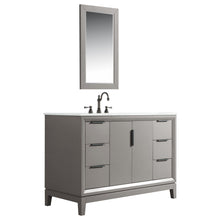 Load image into Gallery viewer, Water Creation Elizabeth 48-Inch Single Sink Carrara White Marble Vanity In Cashmere Grey  With F2-0012-03-TL Lavatory Faucet(s)- Water Creation