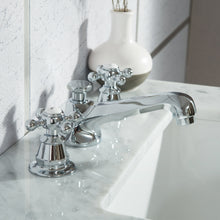 Load image into Gallery viewer, Water Creation Elizabeth 60-Inch Double Sink Carrara White Marble Vanity In Pure White With Matching Mirror(s)- Water Creation