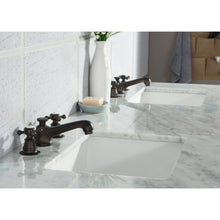 Load image into Gallery viewer, Water Creation Elizabeth 72-Inch Double Sink Carrara White Marble Vanity In Cashmere Grey With Matching Mirror(s)- Water Creation