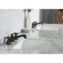 Load image into Gallery viewer, Water Creation Elizabeth 72-Inch Double Sink Carrara White Marble Vanity In Cashmere Grey With Matching Mirror(s) and F2-0009-03-BX Lavatory Faucet(s)- Water Creation