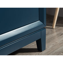 Load image into Gallery viewer, Water Creation Elizabeth 72-Inch Double Sink Carrara White Marble Vanity In Monarch Blue- Water Creation