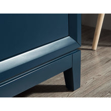 Load image into Gallery viewer, Water Creation Elizabeth 72-Inch Double Sink Carrara White Marble Vanity In Monarch Blue With Matching Mirror(s) and F2-0012-06-TL Lavatory Faucet(s)- Water Creation