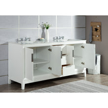 Load image into Gallery viewer, Water Creation Elizabeth 72-Inch Double Sink Carrara White Marble Vanity In Pure White With Matching Mirror(s)- Water Creation
