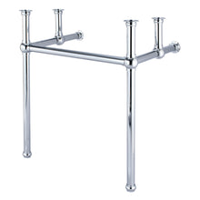 Load image into Gallery viewer, Water Creation Embassy 30 Inch Wide Single Wash Stand Only in Chrome Finish- Water Creation