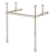 Load image into Gallery viewer, Water Creation Embassy 30 Inch Wide Single Wash Stand and P-Trap included in Polished Nickel (PVD) Finish- Water Creation