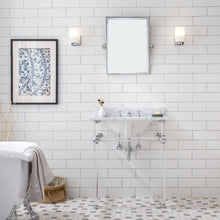 Load image into Gallery viewer, Water Creation Empire 30 Inch Wide Single Wash Stand and P-Trap included in Chrome Finish- Water Creation