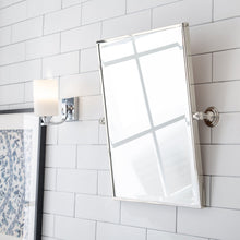 Load image into Gallery viewer, Water Creation Empire 30 Inch Wide Single Wash Stand, P-Trap, Counter Top with Basin, F2-0009 Faucet and Mirror included in Polished Nickel (PVD) Finish- Water Creation