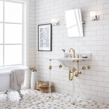 Load image into Gallery viewer, Water Creation Empire 30 Inch Wide Single Wash Stand and P-Trap included in Satin Gold Finish- Water Creation