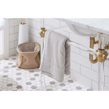 Load image into Gallery viewer, Water Creation Empire 60 Inch Wide Double Wash Stand, P-Trap, Counter Top with Basin, F2-0012 Faucet and Mirror included in Satin Gold Finish- Water Creation