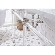 Load image into Gallery viewer, Water Creation Empire 72 Inch Wide Double Wash Stand, P-Trap, Counter Top with Basin, F2-0012 Faucet and Mirror included in Polished Nickel (PVD) Finish- Water Creation