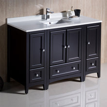 Load image into Gallery viewer, Fresca Oxford 48&quot; Espresso Traditional Bathroom Cabinets w/ Top &amp; Sink- Fresca