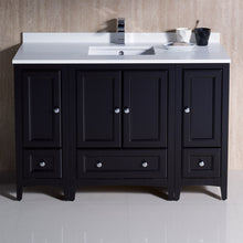 Load image into Gallery viewer, Fresca Oxford 48&quot; Espresso Traditional Bathroom Cabinets w/ Top &amp; Sink- Fresca