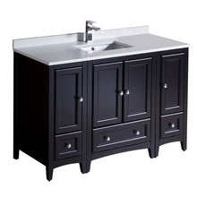 Load image into Gallery viewer, Fresca Oxford 48&quot; Espresso Traditional Bathroom Cabinets w/ Top &amp; Sink- Fresca