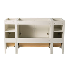 Load image into Gallery viewer, Fresca Oxford 60&quot; Antique White Traditional Bathroom Cabinets- Fresca