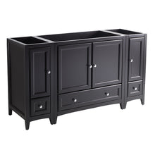 Load image into Gallery viewer, Fresca Oxford 60&quot; Espresso Traditional Double Sink Bathroom Cabinets- Fresca