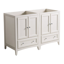 Load image into Gallery viewer, Fresca Oxford 48&quot; Antique White Traditional Double Sink Bathroom Cabinets- Fresca