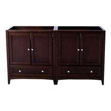 Load image into Gallery viewer, Fresca Oxford 59" Mahogany Traditional Double Sink Bathroom Cabinets- Fresca