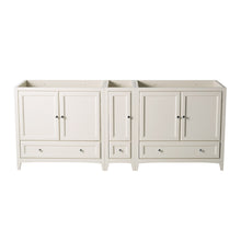 Load image into Gallery viewer, Fresca Oxford 83&quot; Antique White Traditional Double Sink Bathroom Cabinets- Fresca