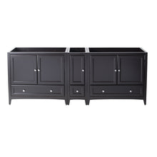 Load image into Gallery viewer, Fresca Oxford 83&quot; Espresso Traditional Double Sink Bathroom Cabinets- Fresca