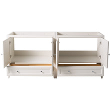 Load image into Gallery viewer, Fresca Oxford 71&quot; Antique White Traditional Double Sink Bathroom Cabinets- Fresca