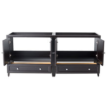 Load image into Gallery viewer, Fresca Oxford 71&quot; Espresso Traditional Double Sink Bathroom Cabinets- Fresca