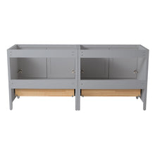 Load image into Gallery viewer, Fresca Oxford 71&quot; Gray Traditional Double Sink Bathroom Cabinets- Fresca