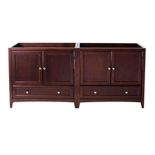 Load image into Gallery viewer, Fresca Oxford 71&quot; Mahogany Traditional Double Sink Bathroom Cabinets- Fresca