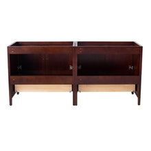 Load image into Gallery viewer, Fresca Oxford 71&quot; Mahogany Traditional Double Sink Bathroom Cabinets- Fresca