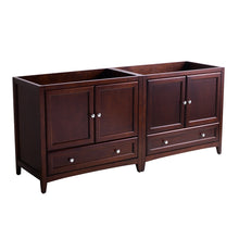 Load image into Gallery viewer, Fresca Oxford 71&quot; Mahogany Traditional Double Sink Bathroom Cabinets- Fresca
