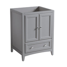 Load image into Gallery viewer, Fresca Oxford 24&quot; Gray Traditional Bathroom Cabinet- Fresca