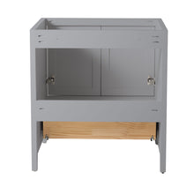 Load image into Gallery viewer, Fresca Oxford 30&quot; Gray Traditional Bathroom Cabinet- Fresca