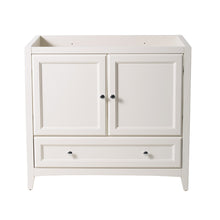 Load image into Gallery viewer, Fresca Oxford 36&quot; Antique White Traditional Bathroom Cabinet- Fresca