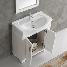 Load image into Gallery viewer, Fresca Hartford 30&quot; White Traditional Bathroom Vanity- Fresca