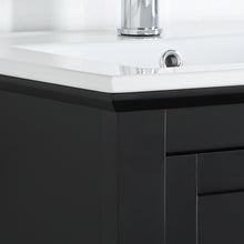 Load image into Gallery viewer, Fresca Manchester 24&quot; Black Traditional Bathroom Vanity- Fresca
