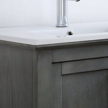 Load image into Gallery viewer, Fresca Manchester Regal 30&quot; Gray Wood Veneer Traditional Bathroom Vanity- Fresca