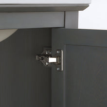Load image into Gallery viewer, Fresca Manchester Regal 30&quot; Gray Wood Veneer Traditional Bathroom Vanity- Fresca