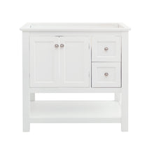 Load image into Gallery viewer, Fresca Manchester 36" White Traditional Bathroom Cabinet- Fresca