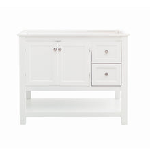 Load image into Gallery viewer, Fresca Manchester 42&quot; White Traditional Bathroom Cabinet- Fresca