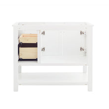 Load image into Gallery viewer, Fresca Manchester 42&quot; White Traditional Bathroom Cabinet- Fresca