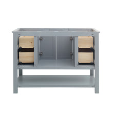 Load image into Gallery viewer, Fresca Manchester 48&quot; Gray Traditional Bathroom Cabinet- Fresca