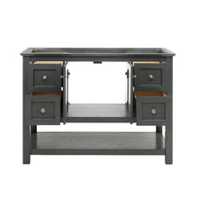 Load image into Gallery viewer, Fresca Manchester Regal 48&quot; Gray Wood Veneer Traditional Bathroom Cabinet- Fresca