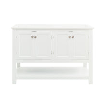 Load image into Gallery viewer, Fresca Manchester 48&quot; White Traditional Double Sink Bathroom Cabinet- Fresca