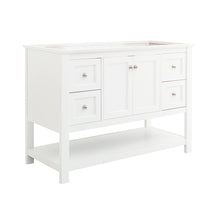 Load image into Gallery viewer, Fresca Manchester 48&quot; White Traditional Bathroom Cabinet- Fresca
