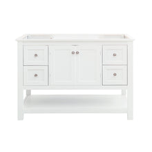 Load image into Gallery viewer, Fresca Manchester 48&quot; White Traditional Bathroom Cabinet- Fresca