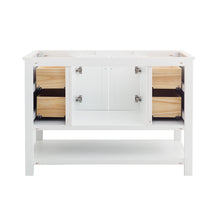 Load image into Gallery viewer, Fresca Manchester 48&quot; White Traditional Bathroom Cabinet- Fresca