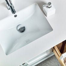 Load image into Gallery viewer, Fresca Manchester 60&quot; White Traditional Double Sink Bathroom Cabinet w/ Top &amp; Sinks- Fresca