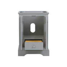Load image into Gallery viewer, Fresca Windsor 24" Gray Textured Traditional Bathroom Cabinet- Fresca