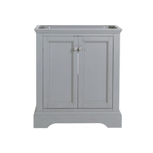 Load image into Gallery viewer, Fresca Windsor 30&quot; Gray Textured Traditional Bathroom Cabinet- Fresca